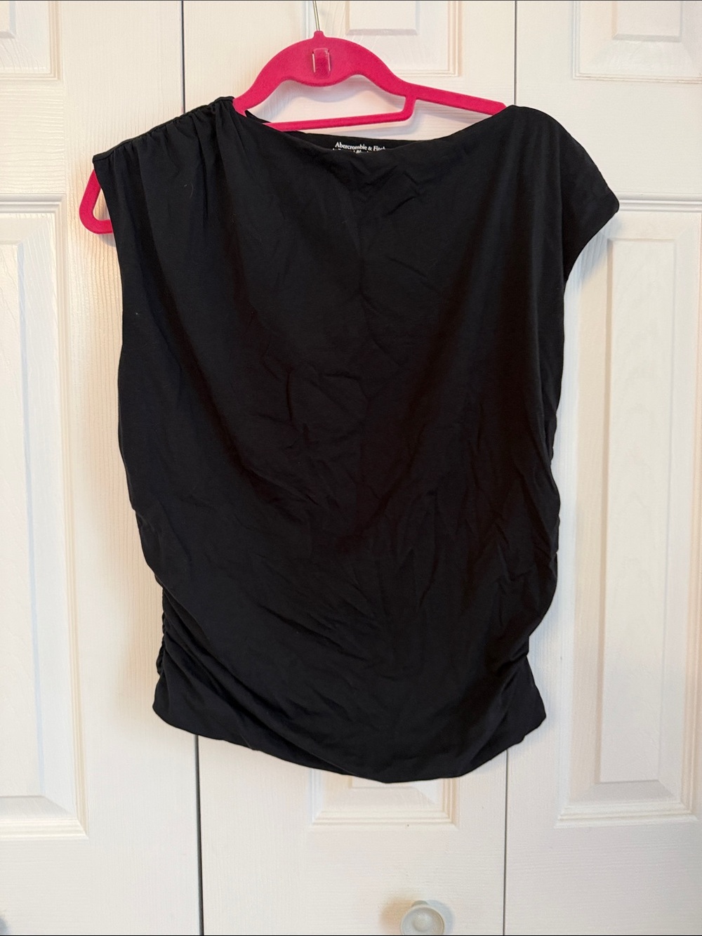 Abercrombie & Fitch Black touched top size xl